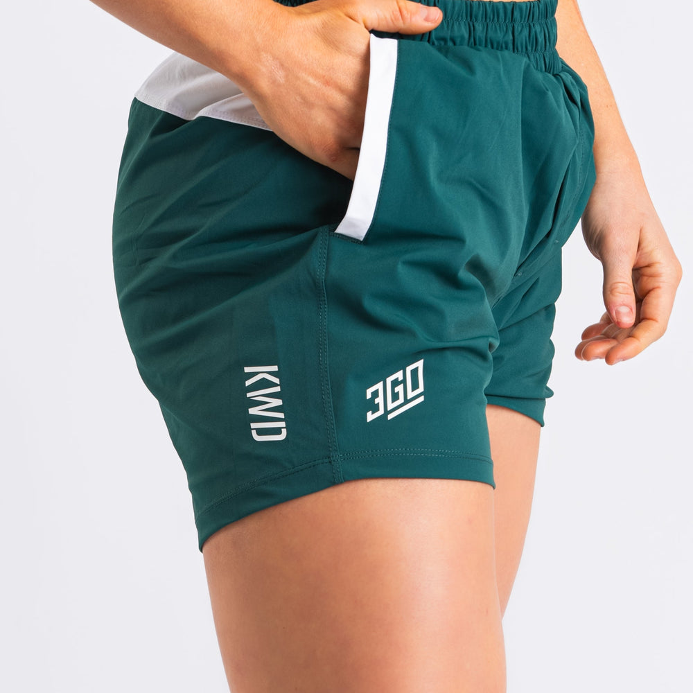 
                      
                        360GO was created to provide the flexibility for all movements in your training while offering comfort. These shorts offer 360 degrees of stretch in all angles and allow you to remain comfortable without limiting any movement in both training and life environments. Designed with a wide drawstring to easily adjust your waist without slipping. Purchase 360GO KWD Squat Shorts from A7 UK. Genouill�res powerlifting shipping to France, Spain, Ireland, Germany, Italy, Sweden and EU. 
                      
                    