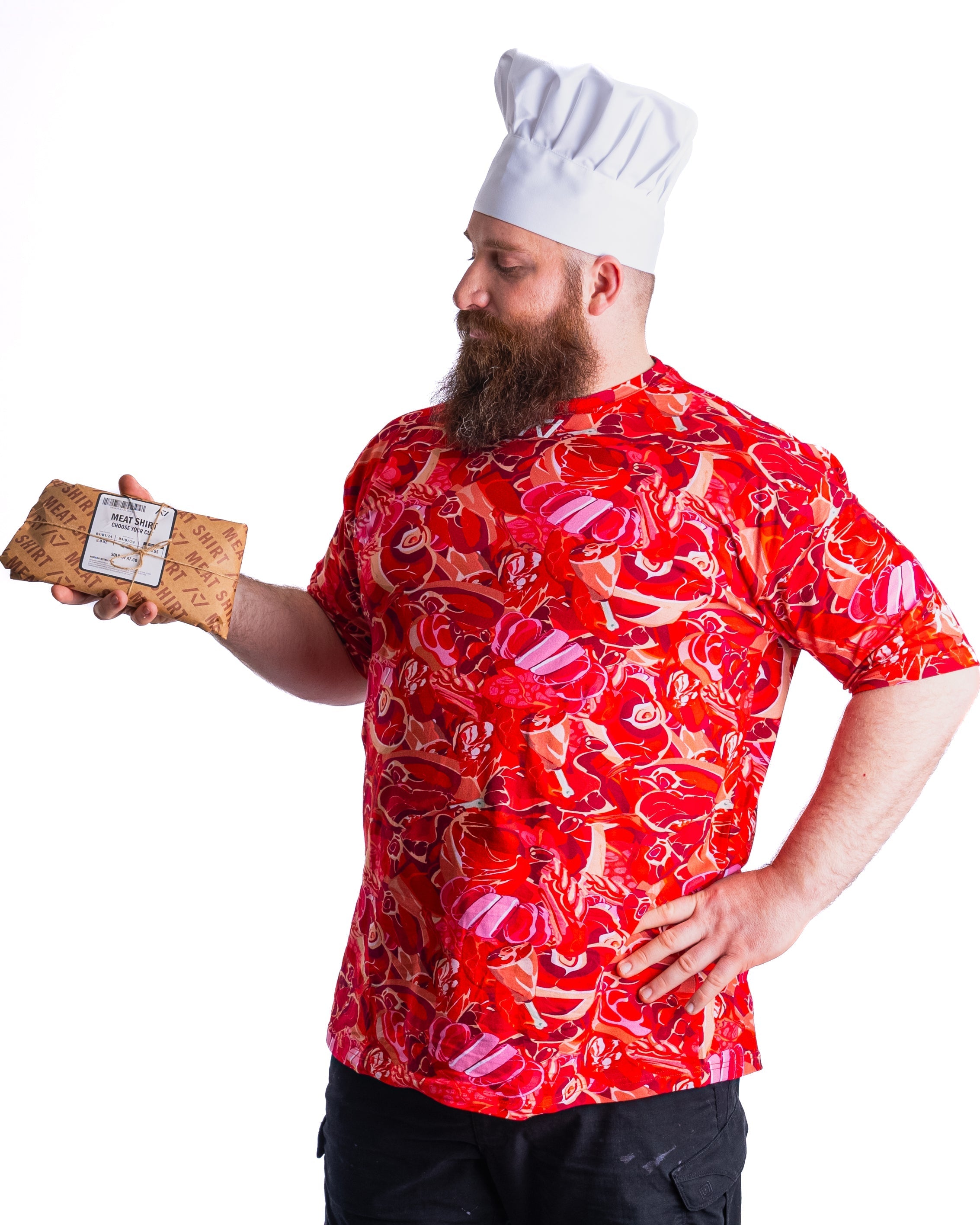 2024 April Fools Men's Meat Shirt| A7 Europe Shipping to EU – A7 EUROPE