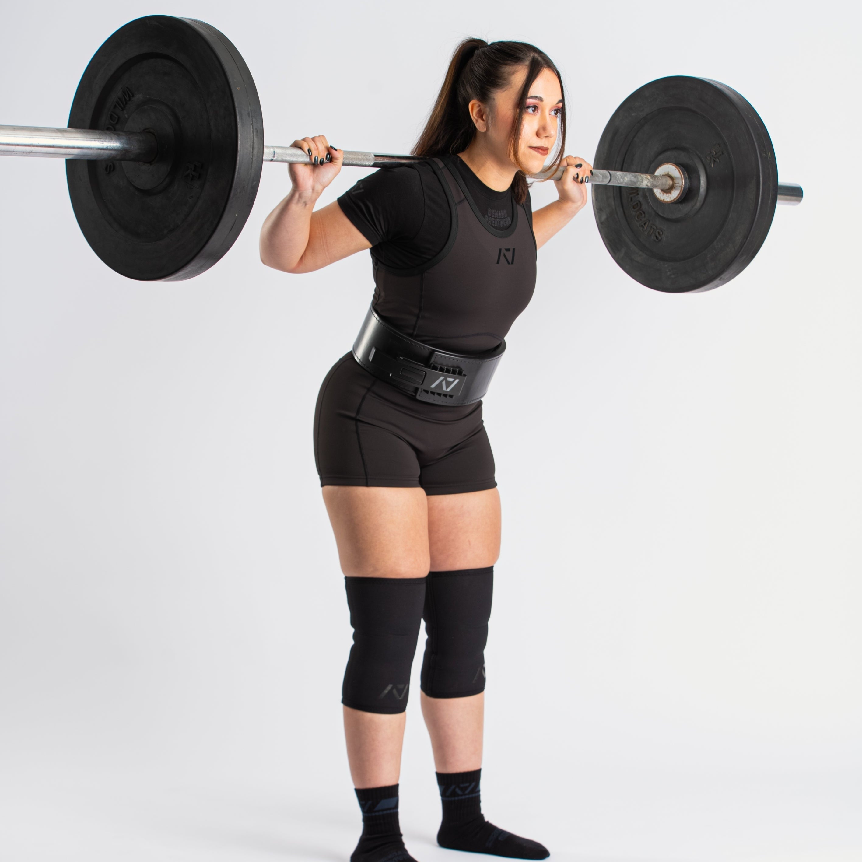 Our IPF APPROVED Rausch Singlets are designed to support the strength and power of an lifter.  A racerback design with advanced compression fabric provides powerlifters ultimate support whilst on the platform. IPF Approved Kit includes Rausch Powerlifting Singlet, A7 Meet Shirt, A7 Zebra Wrist Wraps, A7 Deadlift Socks, Hourglass Knee Sleeves (Stiff Knee Sleeves and Rigor Mortis Knee Sleeves). Genouill�res powerlifting shipping to France, Spain, Ireland, Germany, Italy, Sweden and EU.