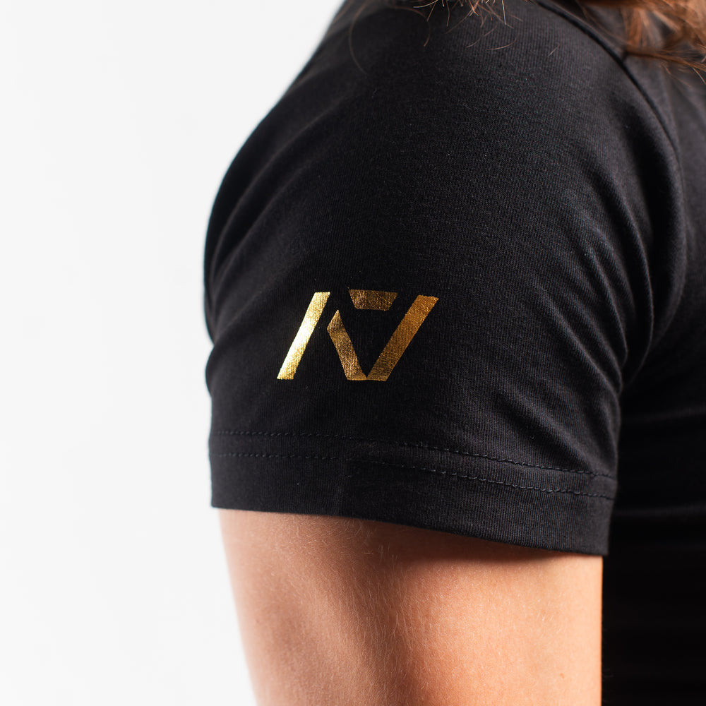 
                      
                        DG23 IPF Approved Meet Shirt Gold Standard is our new meet shirt with Demand Greatness with a double outline font to showcase your impact on the platform. Shop the full A7 Powerlifting IPF Approved Equipment collection including Powerlifting Singlet, A7 Meet Shirt, A7 Zebra Wrist Wraps, A7 Deadlift Socks, Hourglass Knee Sleeves (Stiff Knee Sleeves and Rigor Mortis Knee Sleeves). PAL Lever is now IPF Approved. Genouillères powerlifting shipping to France, Spain, Ireland, Germany, Italy, Sweden and EU.
                      
                    