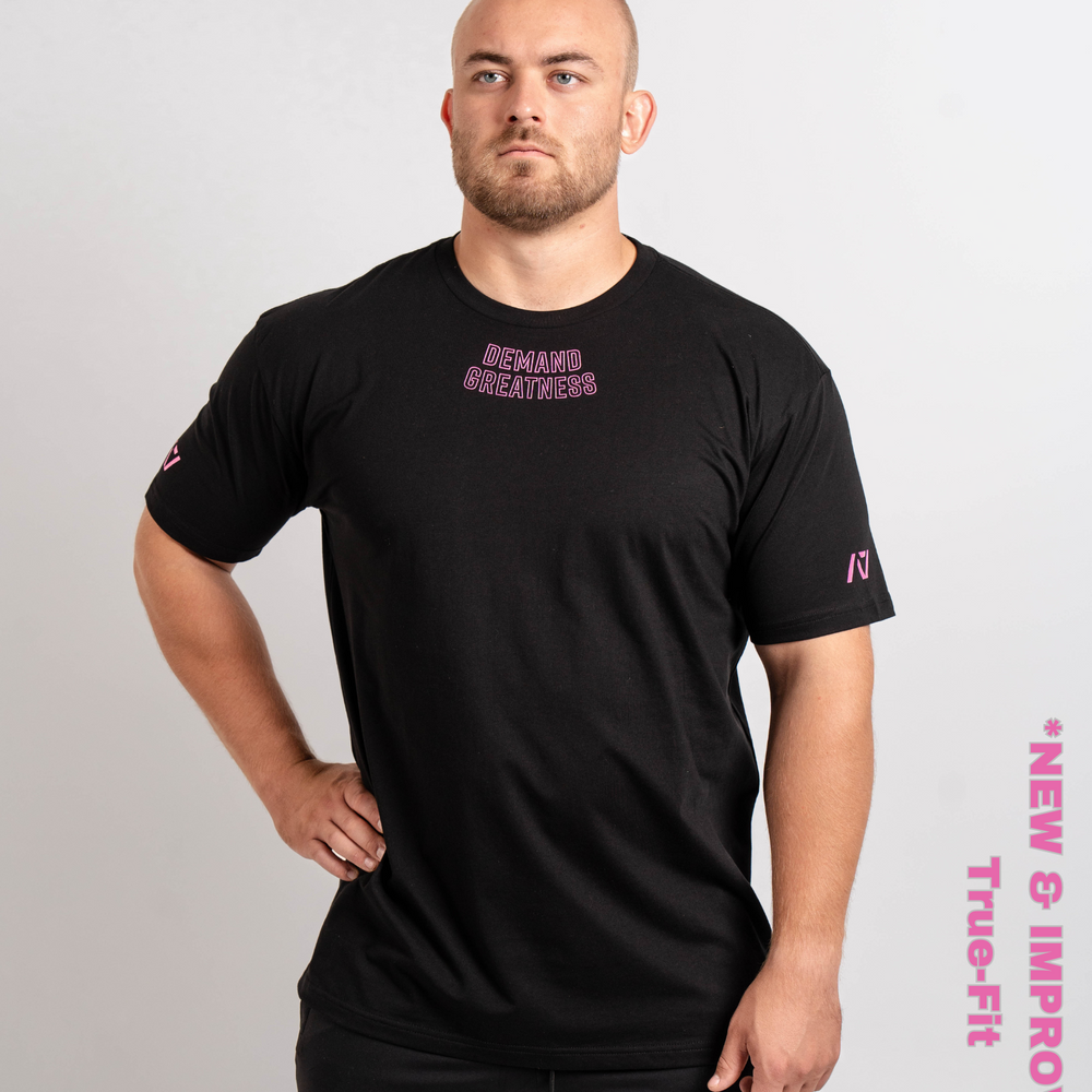 Demand Greatness True-Fit Shadow Flamingo is our new meet shirt design highlighting Demand Greatness to showcase your impact on the platform. The Shirt is IPF Approved. Shop the full A7 Powerlifting IPF Approved Equipment collection. The IPF Approved Kit includes Powerlifting Singlet, A7 Meet Shirt, A7 Zebra Wrist Wraps, A7 Deadlift Socks, Hourglass Knee Sleeves (Stiff & Rigor Mortis Sleeves). Genouill�res powerlifting shipping to France, Spain, Ireland, Germany, Italy, Sweden and EU.