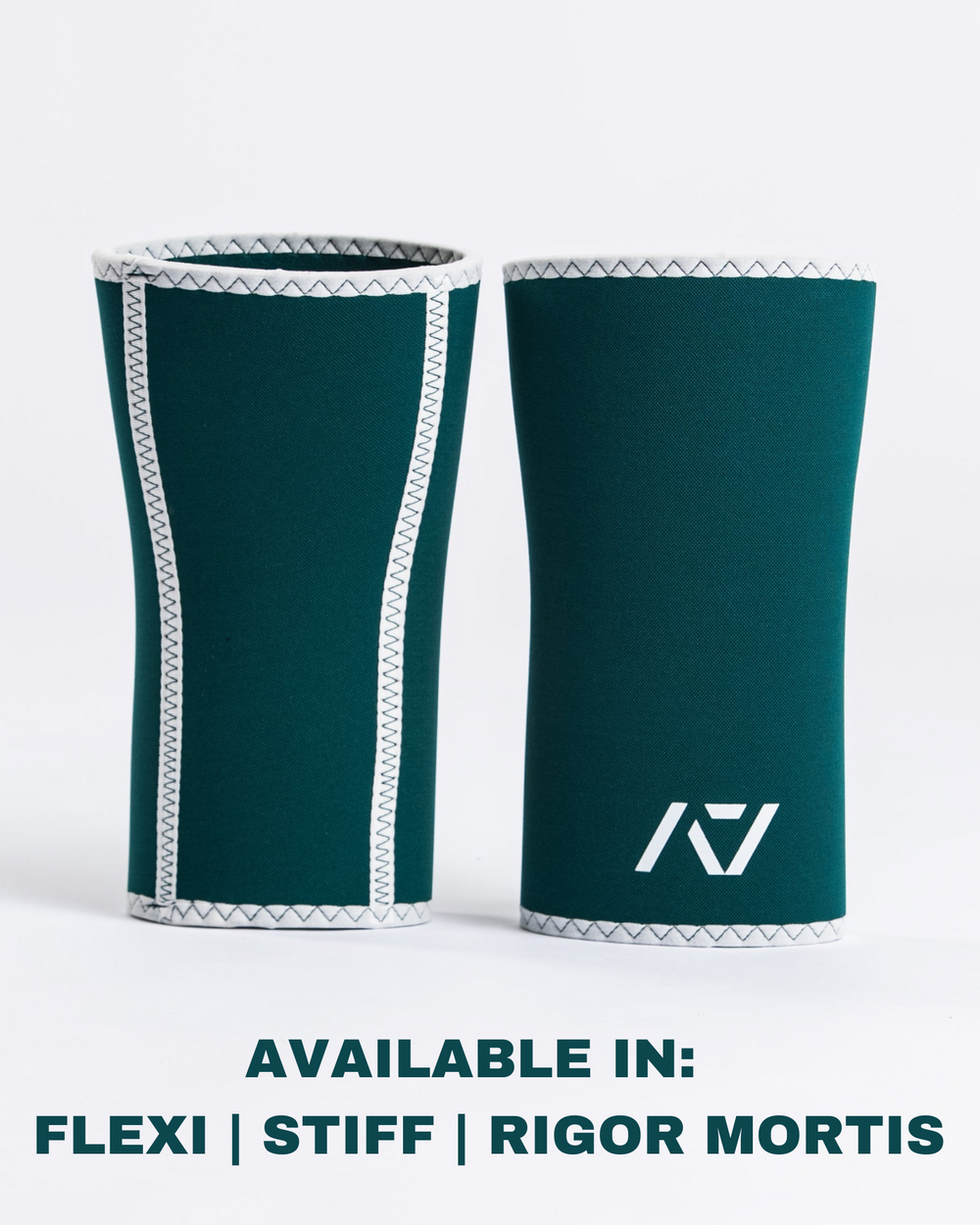 A7 IPF Approved Hourglass Knee Sleeves feature an hourglass-shaped centre taper fit to help provide knee compression while maintaining proper tightness around the calf and quad, offered in three stiffnesses (Flexi, Stiff and Rigor Mortis). Shop the full A7 Powerlifting IPF Approved Equipment collection. The IPF Approved Kit includes Powerlifting Singlet, A7 Meet Shirt, A7 Zebra Wrist Wraps and A7 Deadlift Socks. Genouill�res powerlifting shipping to France, Spain, Ireland, Germany, Italy, Sweden and EU.