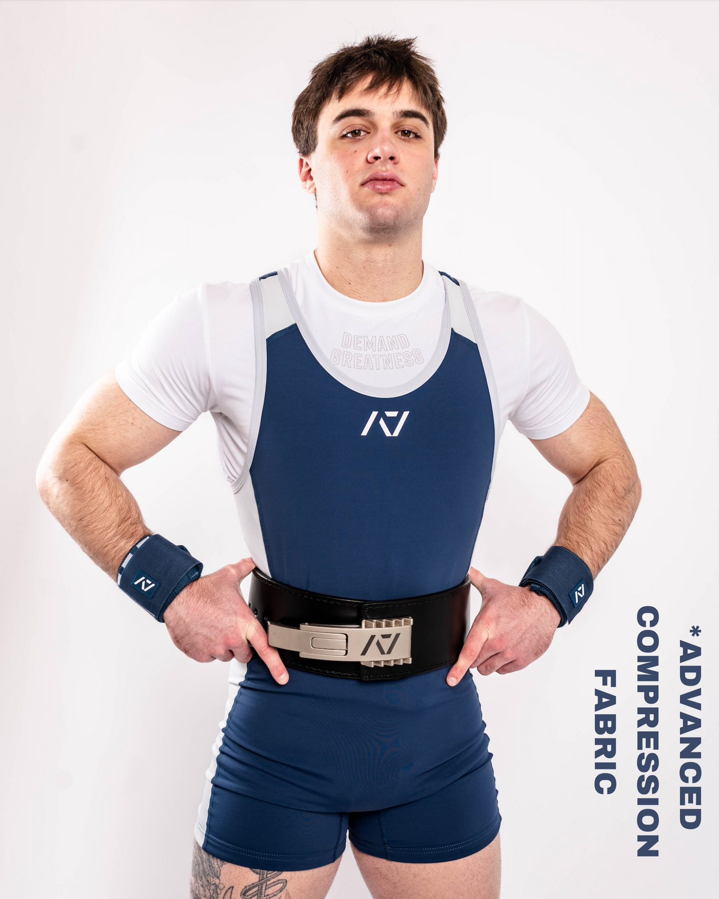 Our IPF APPROVED Rausch Singlets are designed to support the strength and power of an lifter. A racerback design with advanced compression fabric provides powerlifters ultimate support whilst on the platform. IPF Approved Kit includes Rausch Powerlifting Singlet, A7 Meet Shirt, A7 Zebra Wrist Wraps, A7 Deadlift Socks, Hourglass Knee Sleeves (Stiff Knee Sleeves and Rigor Mortis Knee Sleeves). Genouill�res powerlifting shipping to France, Spain, Ireland, Germany, Italy, Sweden and EU.