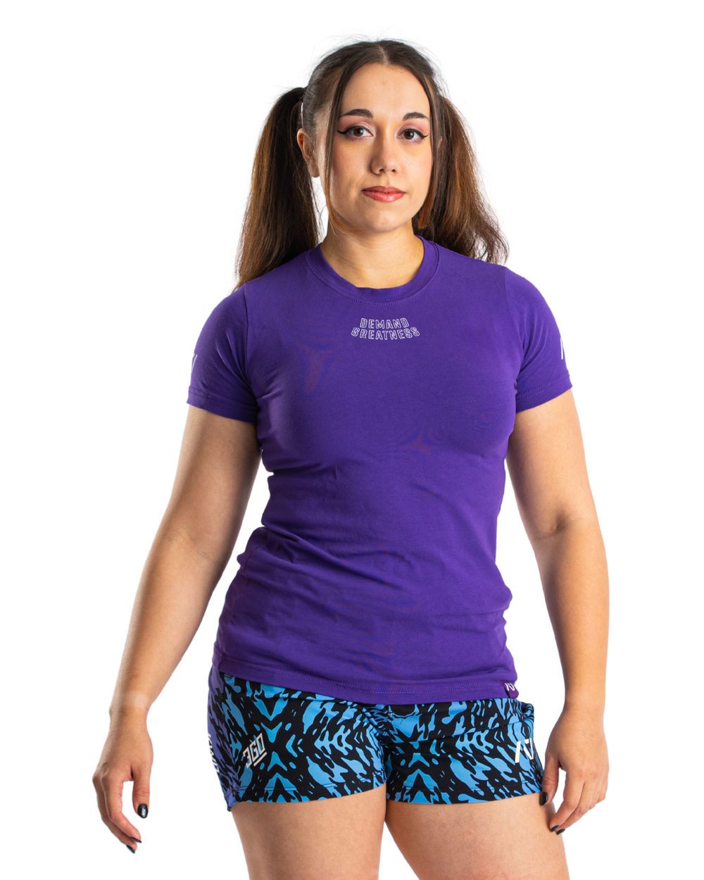 DG23 Purple is our new meet shirt design highlighting Demand Greatness with a double outline font to showcase your impact on the platform. The DG23 Meet Shirt is IPF Approved. The IPF Approved Kit includes Powerlifting Singlet, A7 Meet Shirt, A7 Zebra Wrist Wraps, A7 Deadlift Socks, Hourglass Knee Sleeves (Stiff Knee Sleeves and Rigor Mortis Knee Sleeves). Genouill�res powerlifting shipping to France, Spain, Ireland, Germany, Italy, Sweden and EU.