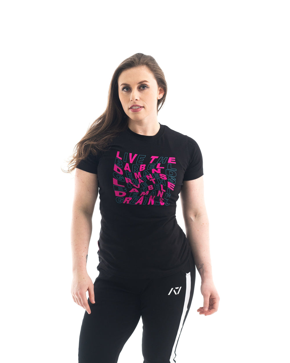 VorText Flamingo Women's Bar Grip Shirt. Make a stand on the platform as you continue to approach perfection to prove you are not of this world. Whether pressing, pulling, squatting or any other variational movement the knurling is always there. The silicone bar grip helps with slippery commercial benches and bars and anchors the barbell to your back. All A7 Powerlifting Equipment shipping to France, Spain, Ireland, Germany, Italy, Sweden and EU.