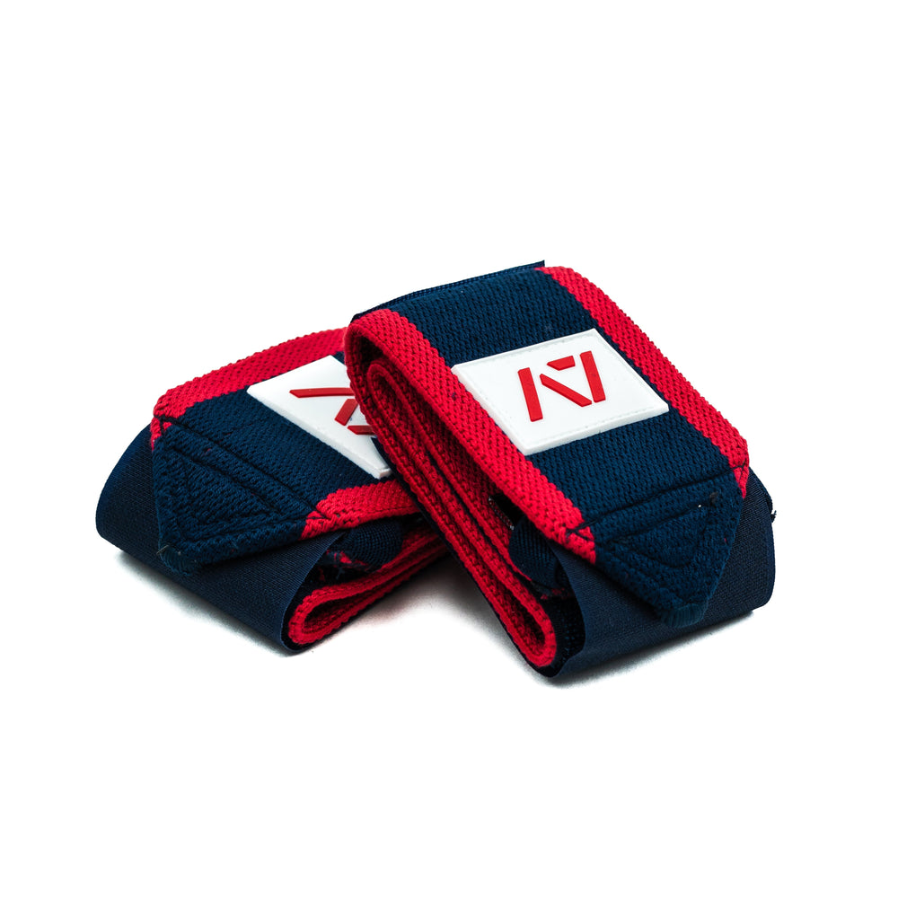 The Red, White & Blue (RWB) colourway stands out on the platform, while still providing the level of quality, support and comfort you demand from your products. These wrist wraps are a perfect addition to your IPF approved kit.