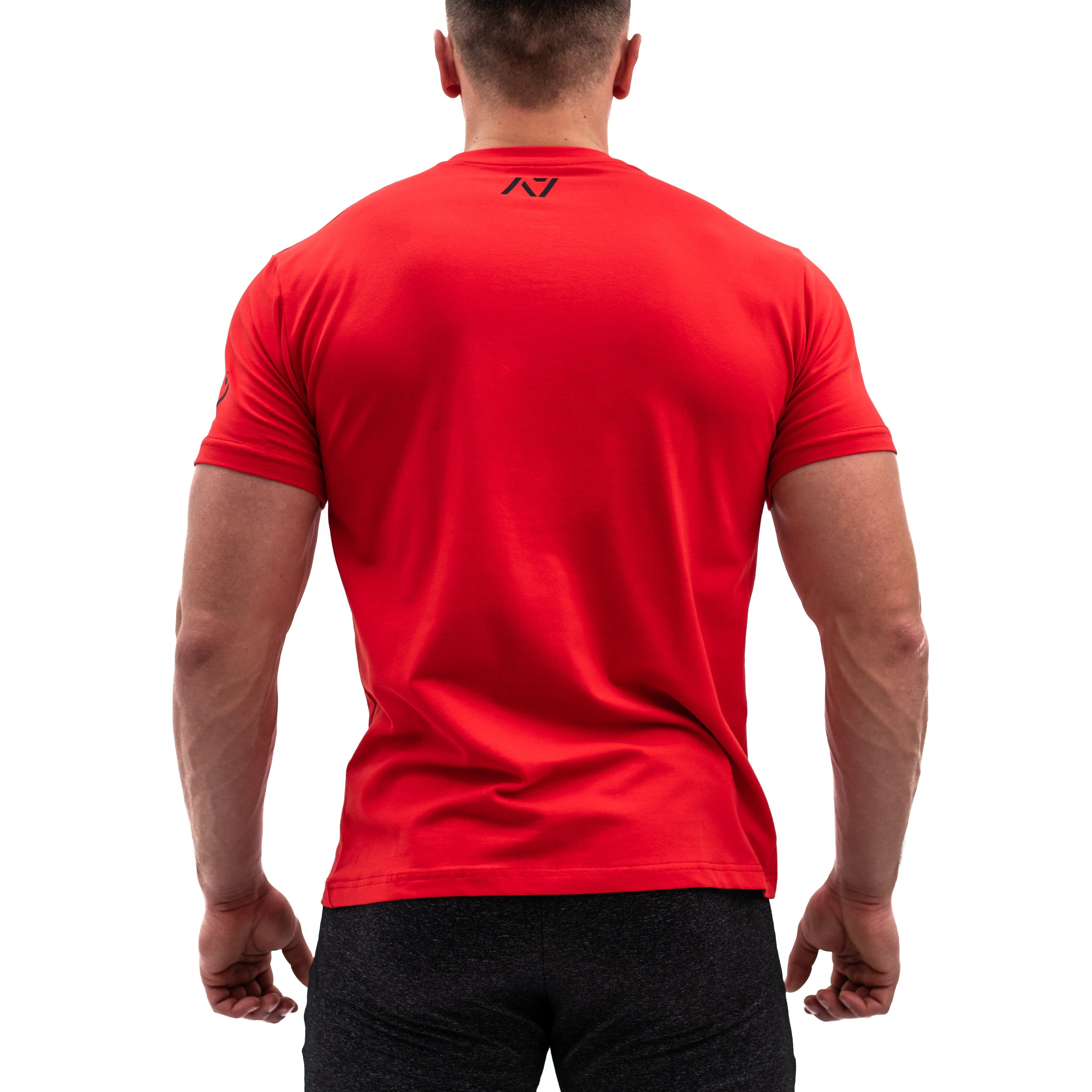 Demand Greatness IPF Approved Logo Men's Meet Shirt - Red