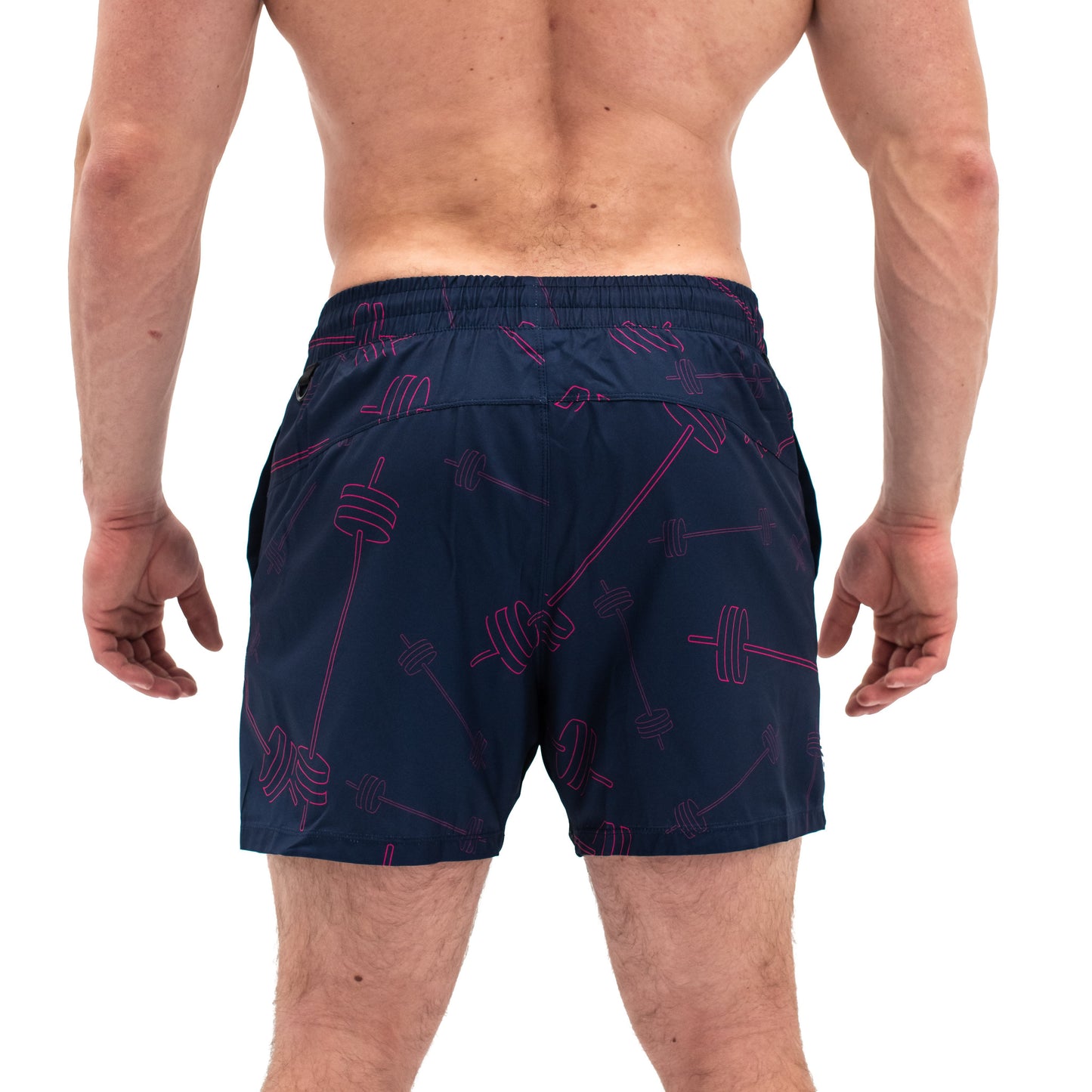 Have you ever squatted in shorts and realised that they may be too tight on you at the bottom of a squat? We have solved this problem with A7 Centre-stretch Squat Shorts. The shorts are made with stretchy fabric in between legs so you are never constricted during your squat. KWD shorts have a shorter inseam and are designed to show off your quads (KWaDs).